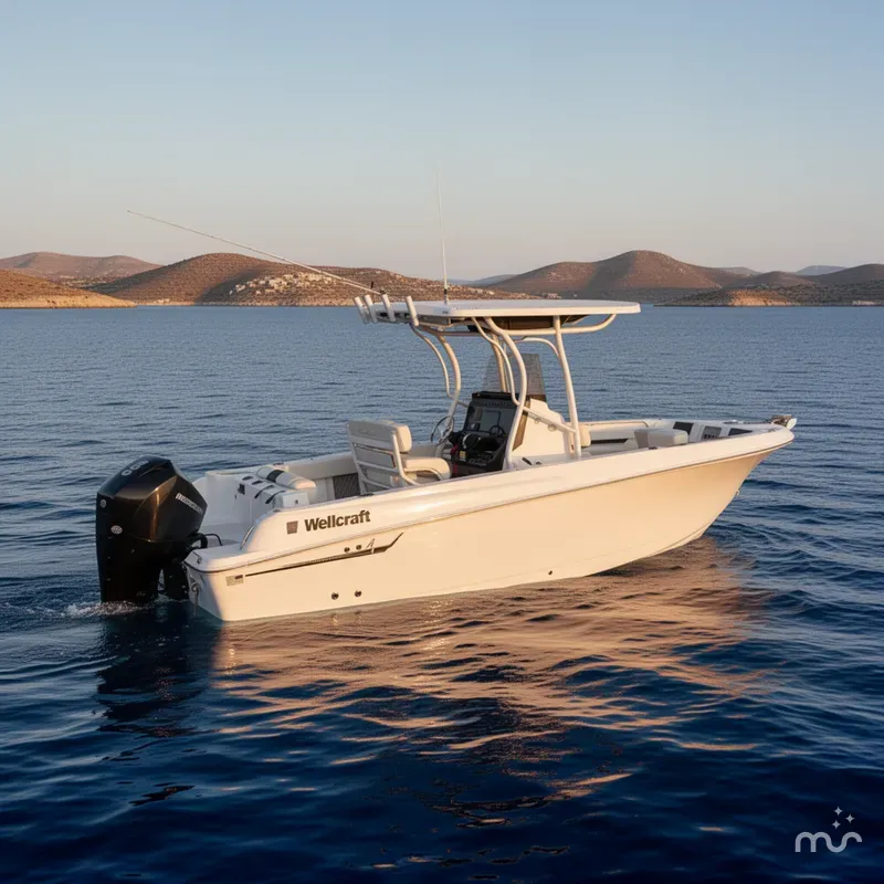 Slide: The Image of Wellcraft 222 Fisherman 2021 - 2