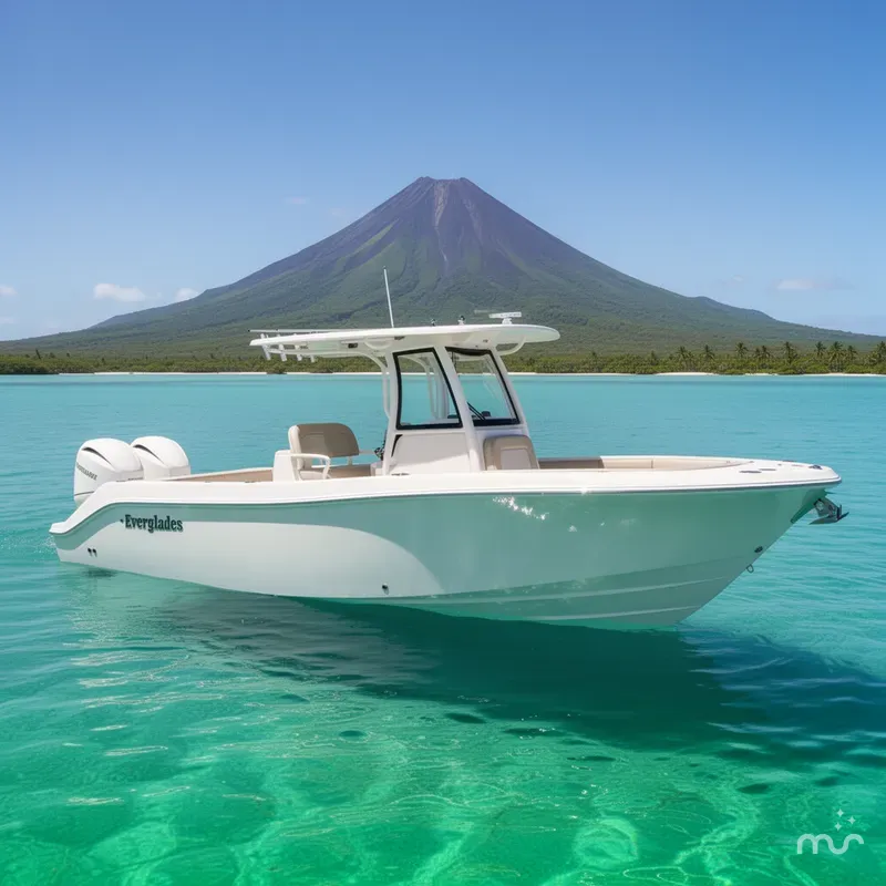 Slide: The Image of Everglades 285 Center Console 2026 - 2