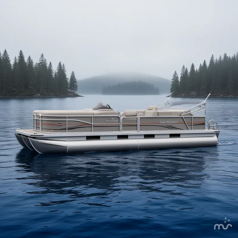 The Image of Sun Tracker Party Barge 2015 - 0