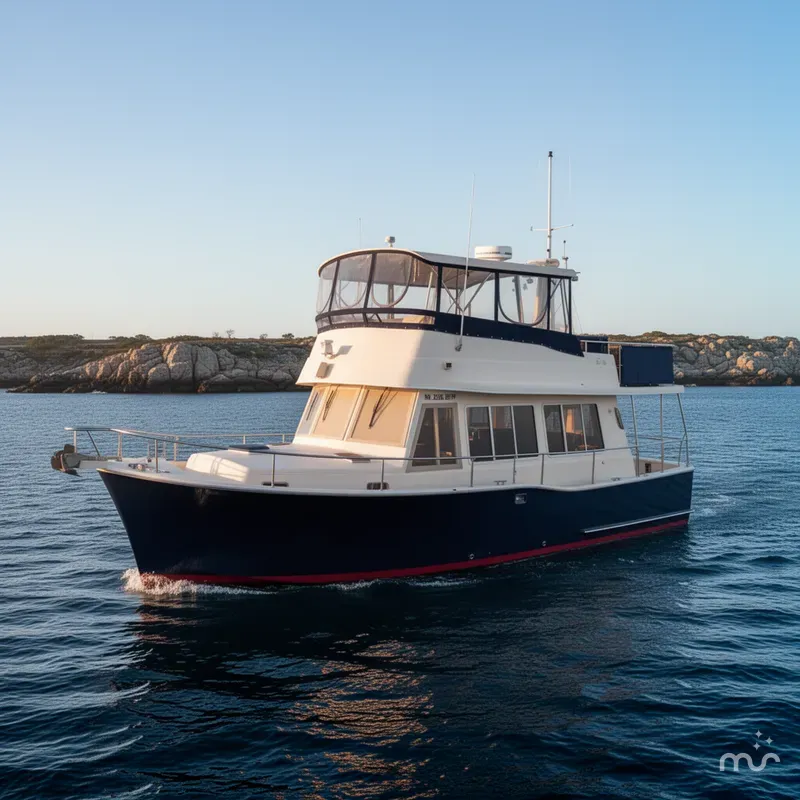 Slide: The Image of Mainship 400 Trawler 2005 - 2