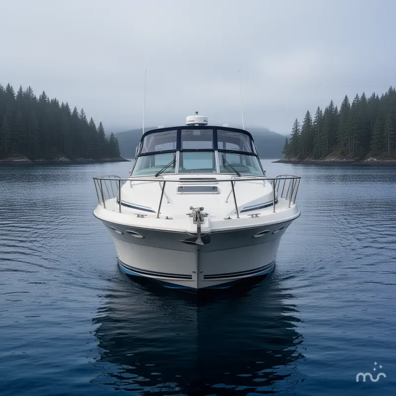 Slide: The Image of Sea Ray 340 Sundancer 1986 - 1