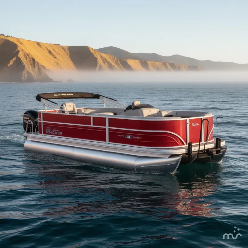 The Image of Sun Tracker Party Barge 18 DLX 2026 - 0