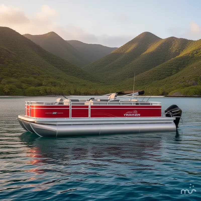 Slide: The Image of Sun Tracker Fishin' Barge 22 XP3 2026 - 2