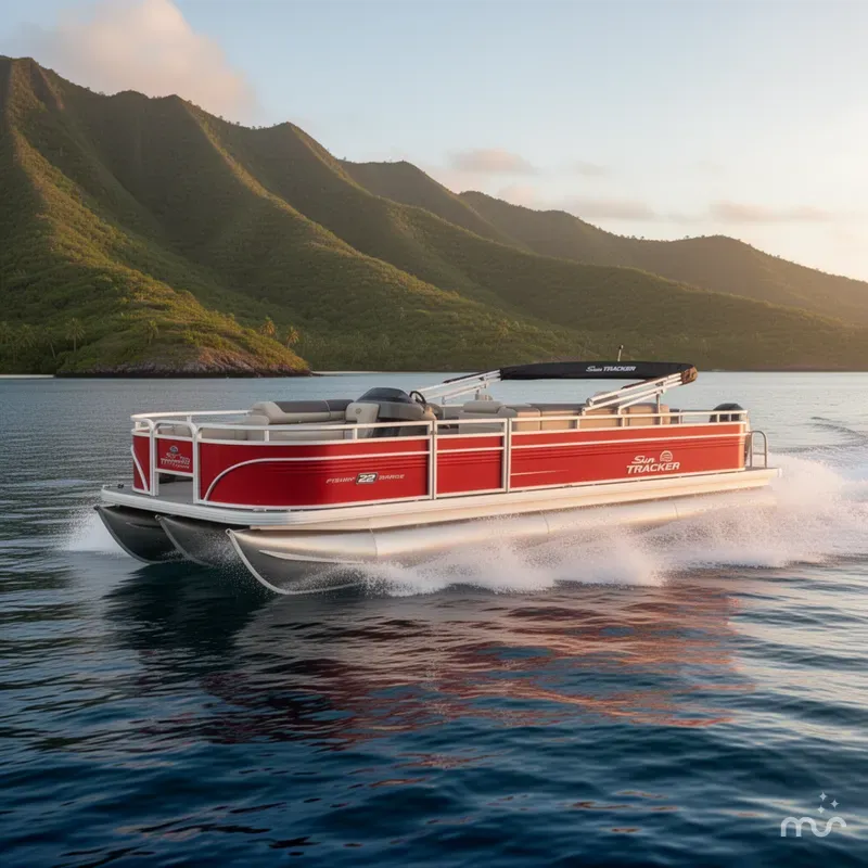 Slide: The Image of Sun Tracker Fishin' Barge 22 XP3 2026 - 4