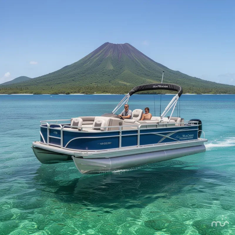 Slide: The Image of Sun Tracker Fishin' Barge 20 DLX 2026 - 0