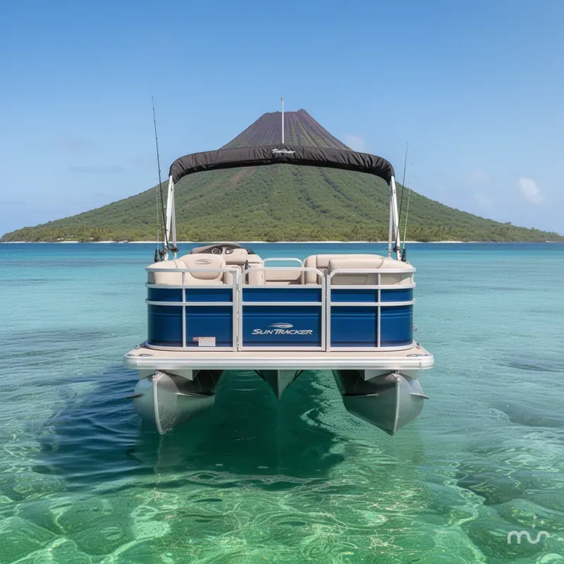 Slide: The Image of Sun Tracker Fishin' Barge 20 DLX 2026 - 1