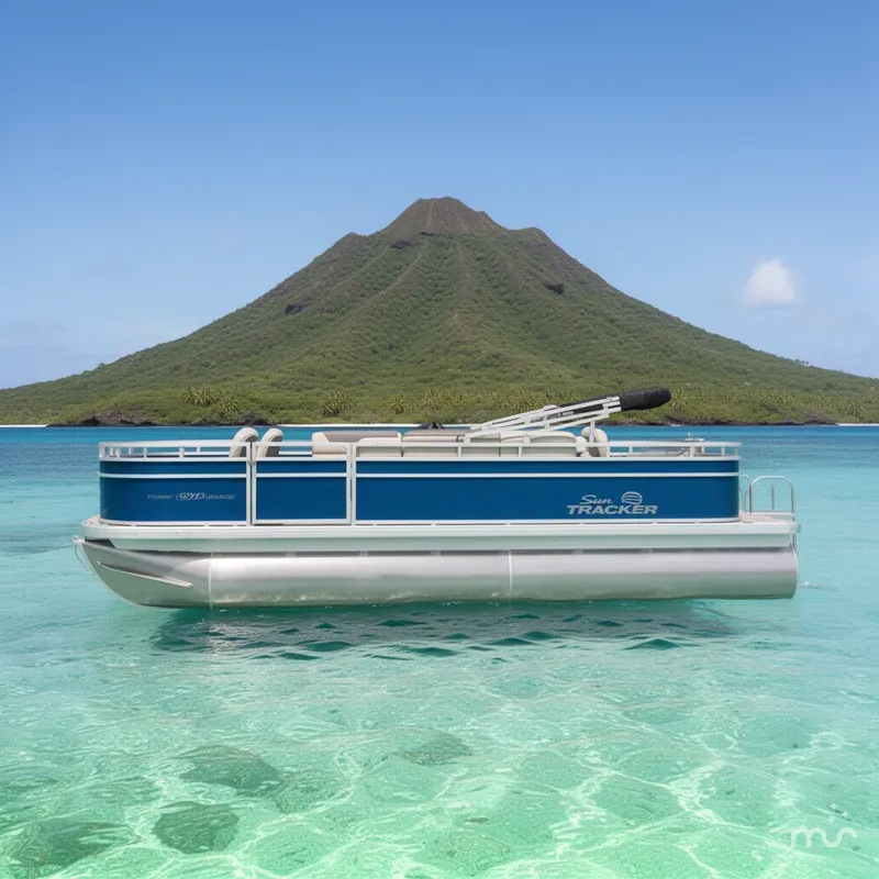 Slide: The Image of Sun Tracker Fishin' Barge 20 DLX 2026 - 2