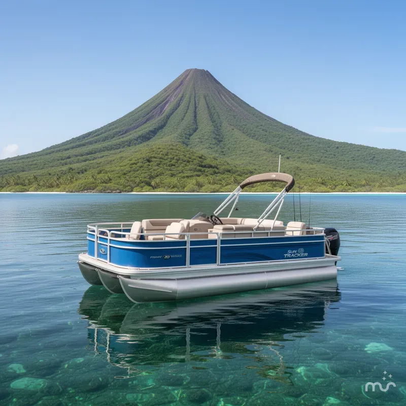 Slide: The Image of Sun Tracker Fishin' Barge 20 DLX 2026 - 4