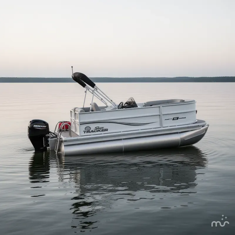 The Image of Sun Tracker Party Barge 16 DLX 2026 - 0