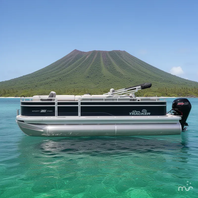 Slide: The Image of Sun Tracker SportFish 20 DLX 2026 - 2