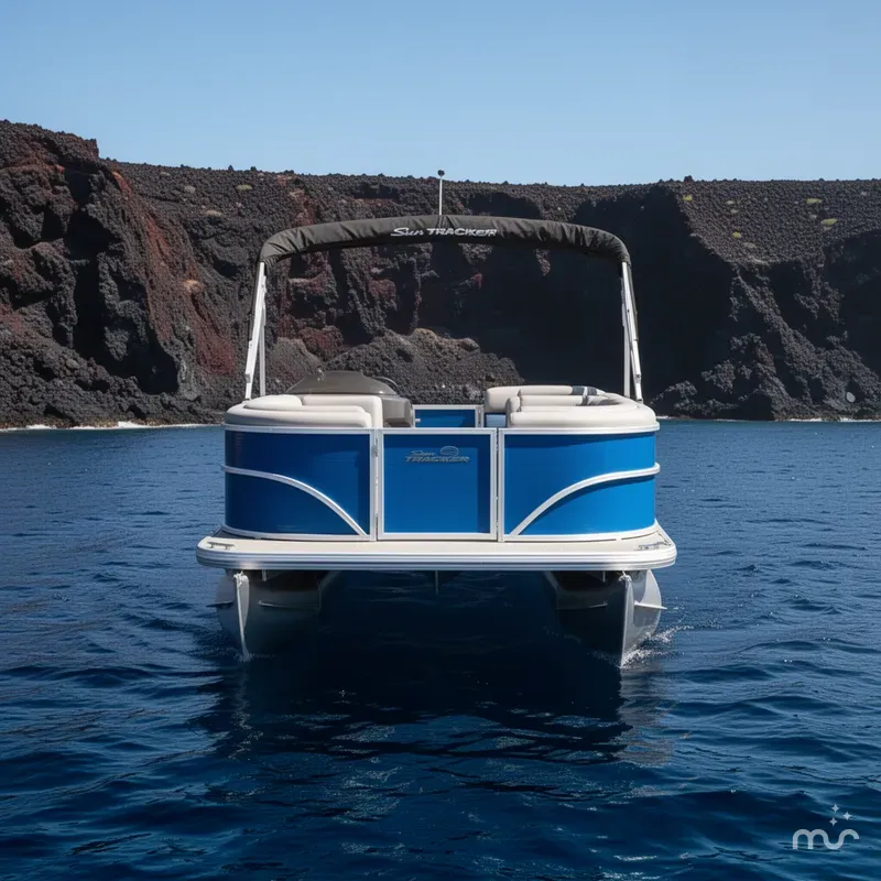 Slide: The Image of Sun Tracker Party Barge 20 DLX 2026 - 3