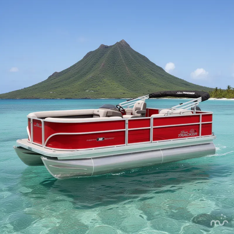 The Image of Sun Tracker Party Barge 18 DLX 2026 - 0