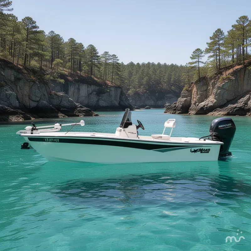 Slide: The Image of Mako Pro Skiff 17 CC 2026 - 2