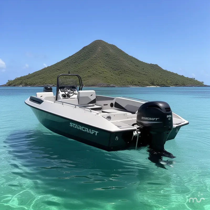 Slide: The Image of Starcraft SV OB 16 OB w/90hp and Trailer 2026 - 3