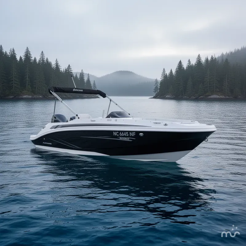 Slide: The Image of Hurricane SunDeck Sport 185 OB 2023 - 2