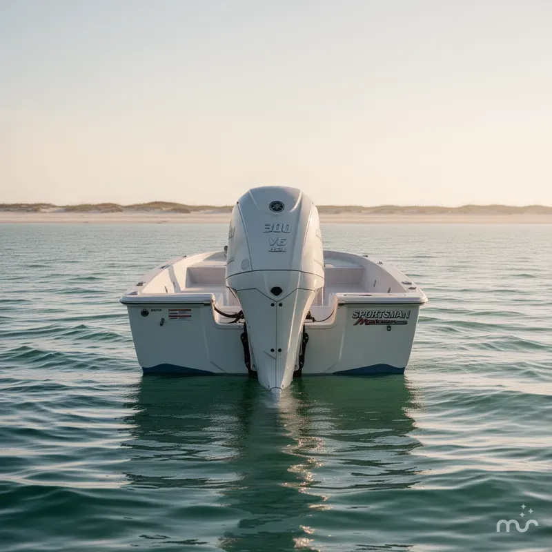 Slide: The Image of Sportsman Masters 247OE Bay Boat 2024 - 2