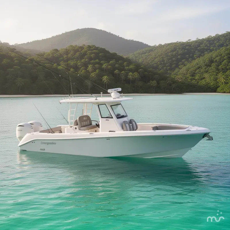 Slide: The Image of Everglades 335 Center Console 2026 - 2