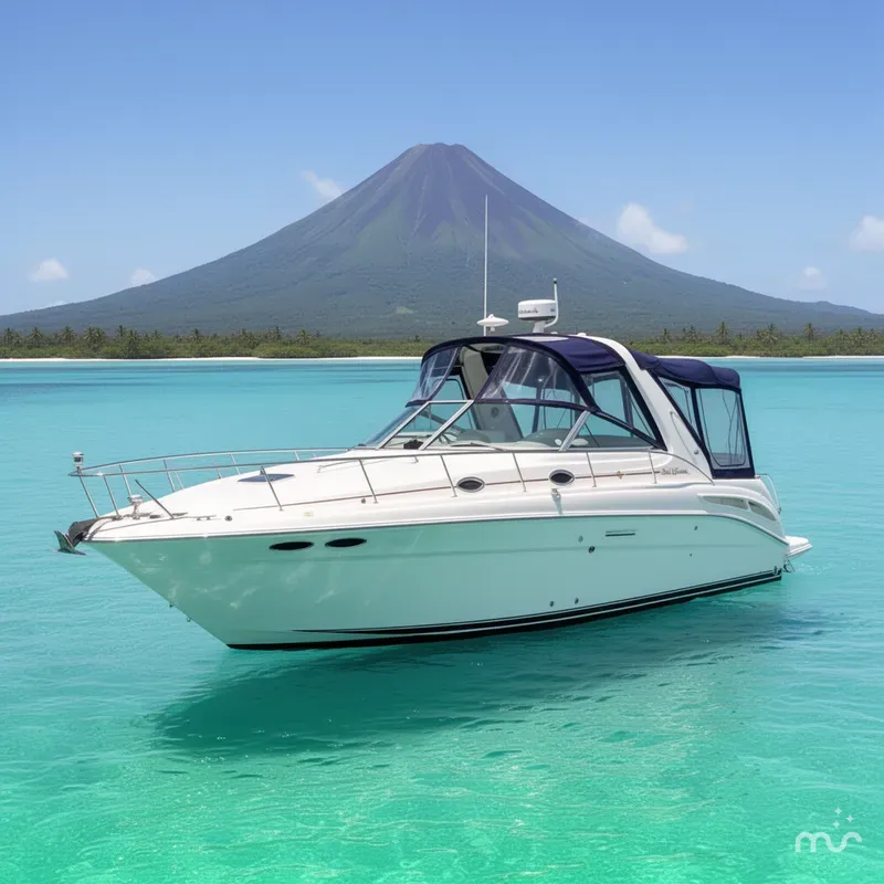 Slide: The Image of Sea Ray 340 Sundancer 1999 - 2