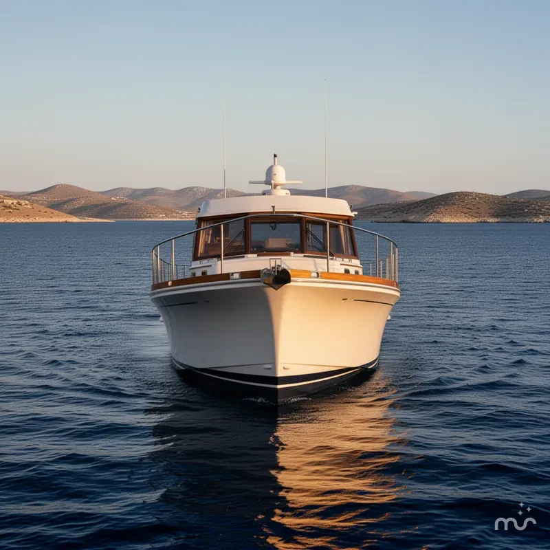 Slide: The Image of Grand Banks 38 Eastbay EX 1999 - 1