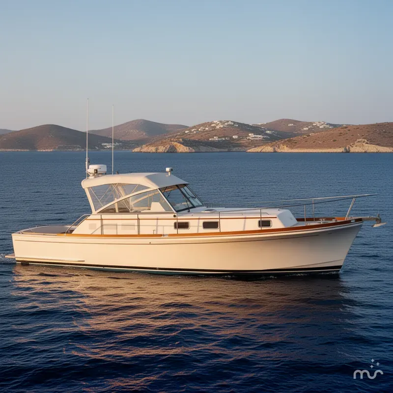 Slide: The Image of Grand Banks 38 Eastbay EX 1999 - 2