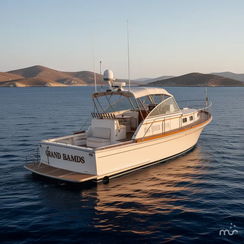 Slide: The Image of Grand Banks 38 Eastbay EX 1999 - 3
