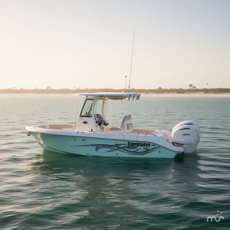 Slide: The Image of Everglades 235 Center Console 2022 - 4