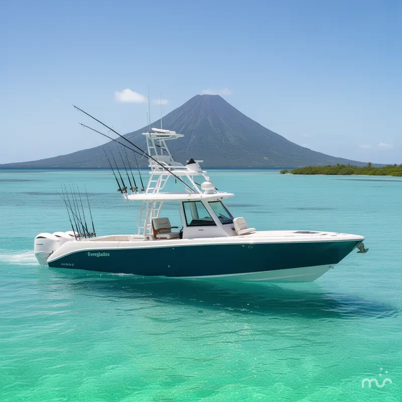 Slide: The Image of Everglades 375 Center Console 2026 - 2
