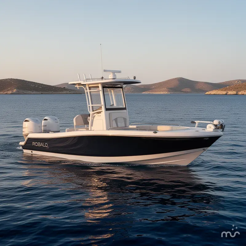 Slide: The Image of Robalo 246 Cayman Skydeck 2026 - 2