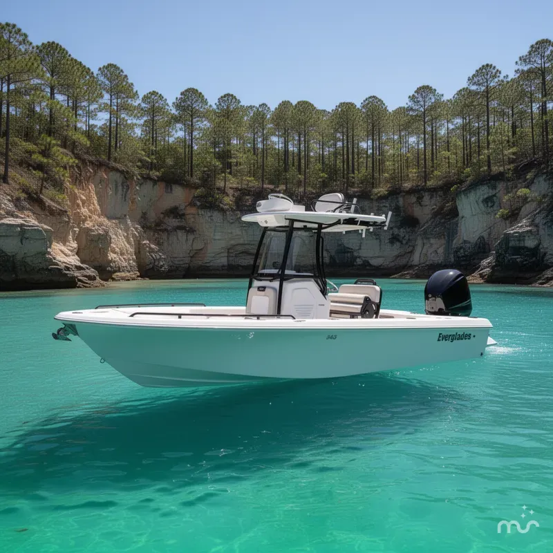 Slide: The Image of Everglades 243 Center Console 2022 - 2