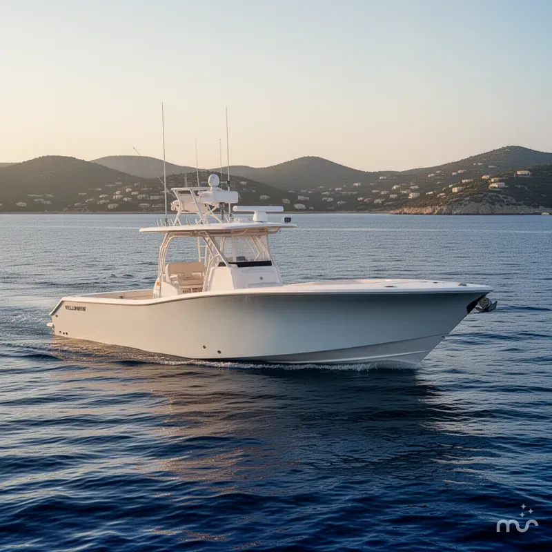 Slide: The Image of Yellowfin 36 Offshore 2009 - 2