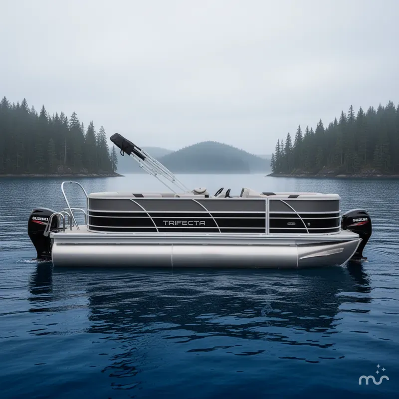 Slide: The Image of Trifecta 20RF LE With A 60HP Suzuki Motor 2024 - 2
