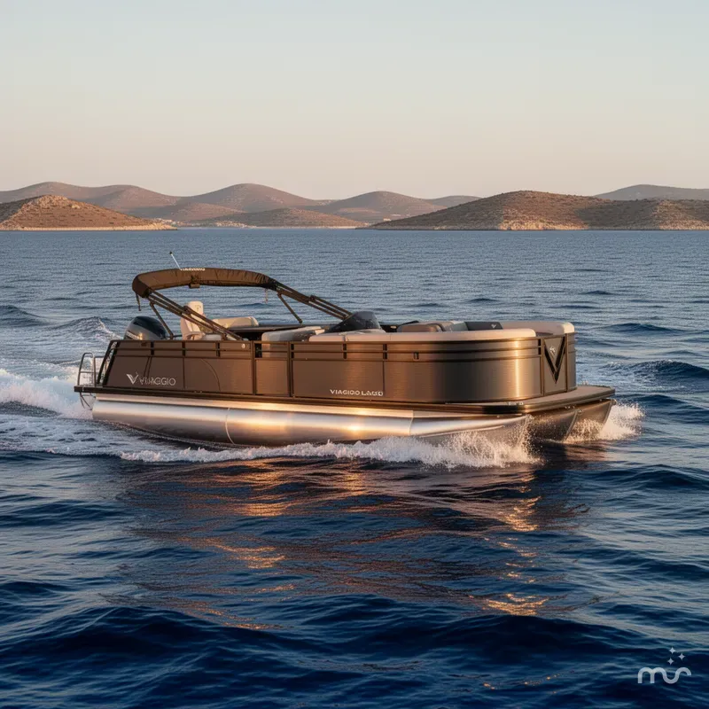 Slide: The Image of Viaggio Lago X22D With A 115HP Suzuki Motor 2026 - 2