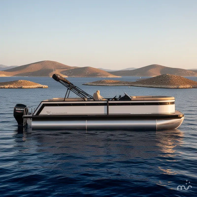 Slide: The Image of Viaggio Lago X18U W/ 60HP Suzuki Motor 2025 - 2