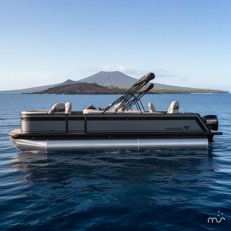 Slide: The Image of Viaggio Lago V22F With A 115HP Suzuki Motor 2026 - 2