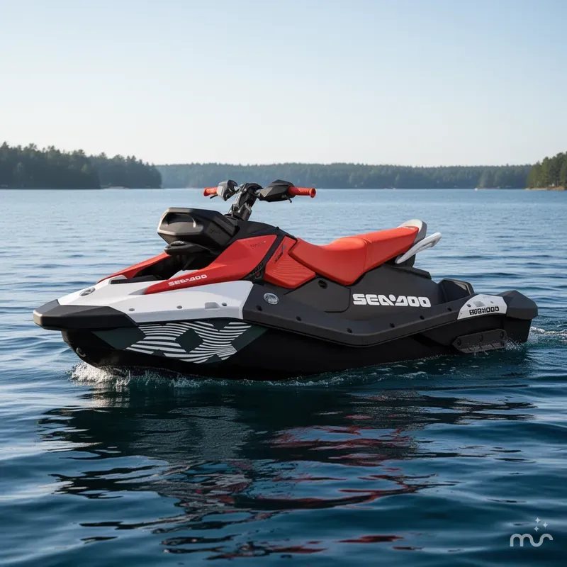 Slide: The Image of Sea-Doo Spark Trixx for 3 iBR and Audio in option 2026 - 2