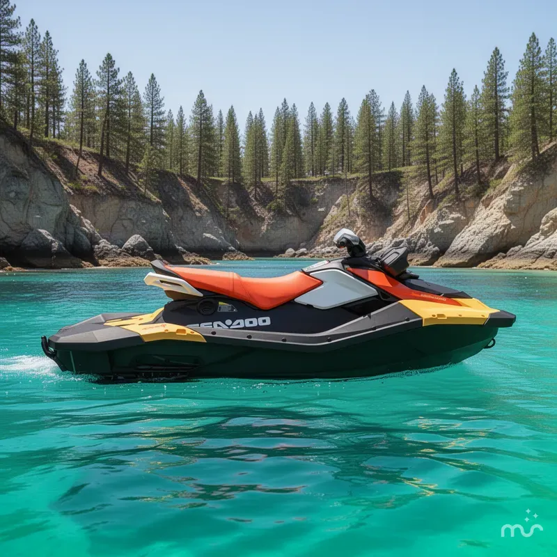 The Image of Sea-Doo Spark for 3 90 hp Convenience package with iBR and Audio in option 2026 - 0