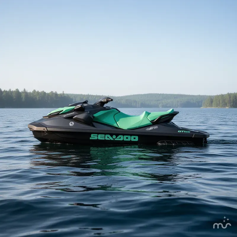 Slide: The Image of Sea-Doo GTI SE 170 Tech Package, Audio, iDF, iBR 2026 - 2