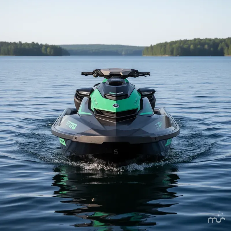 Slide: The Image of Sea-Doo GTI SE 170 Tech Package, Audio, iDF, iBR 2026 - 1