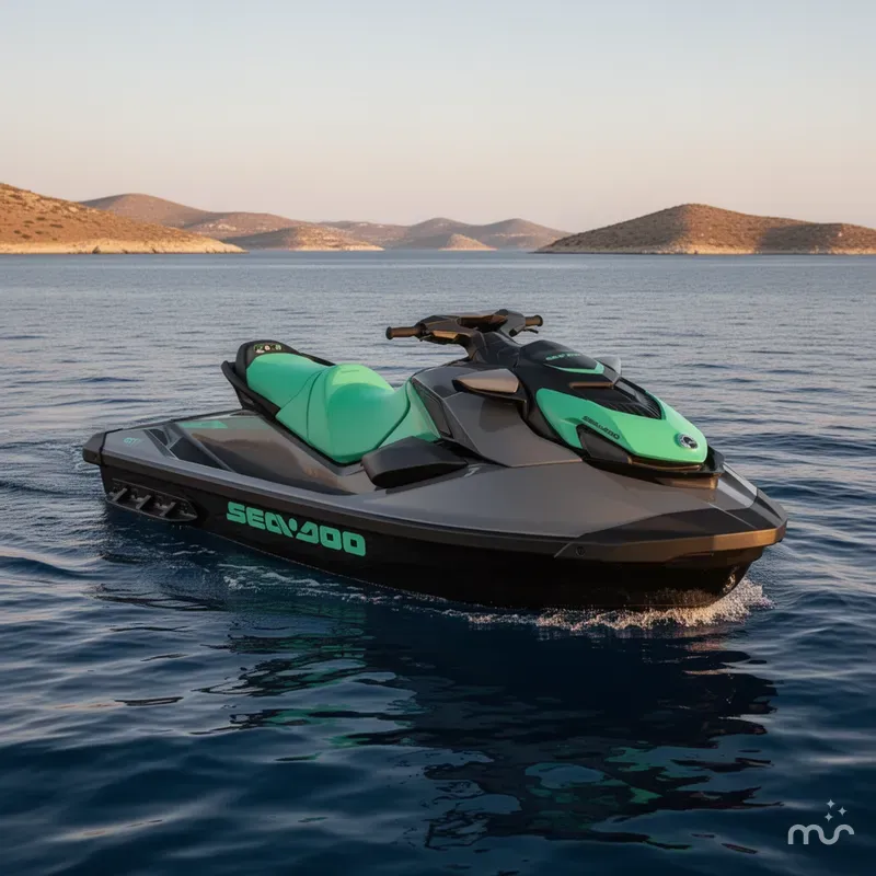 Slide: The Image of Sea-Doo GTI SE 170 Tech Package, Audio, iDF, iBR 2026 - 2