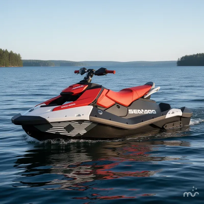 Slide: The Image of Sea-Doo Spark Trixx for 3 iBR 2026 - 2
