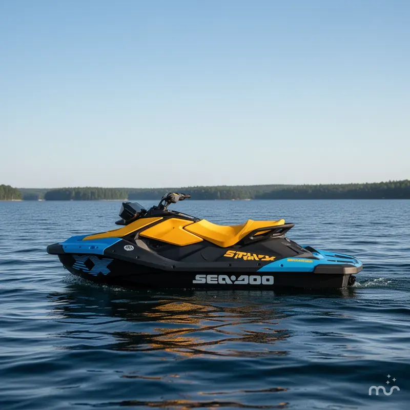 Slide: The Image of Sea-Doo Spark Trixx for 1 iBR and Audio in option 2026 - 2