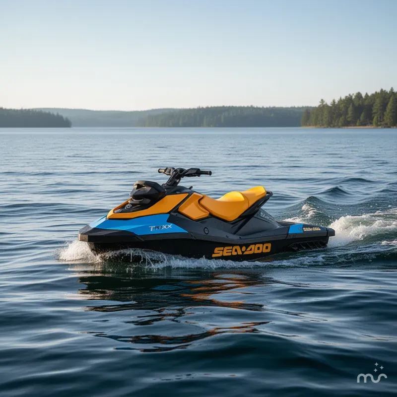 Slide: The Image of Sea-Doo Spark Trixx for 1 iBR and Audio in option 2026 - 4