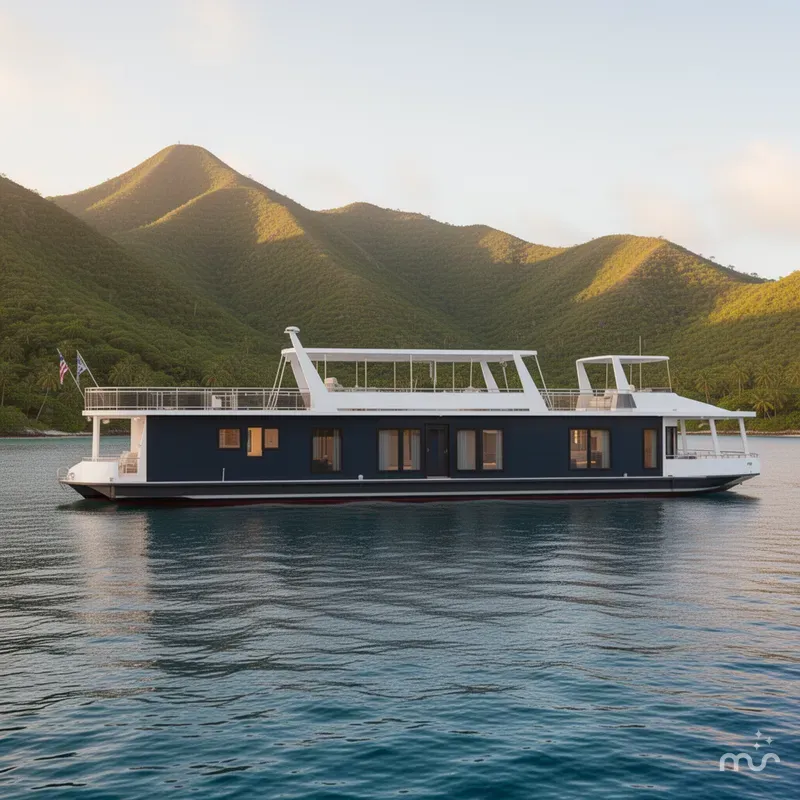 Slide: The Image of Thoroughbred Houseboat 21x103 2012 - 2