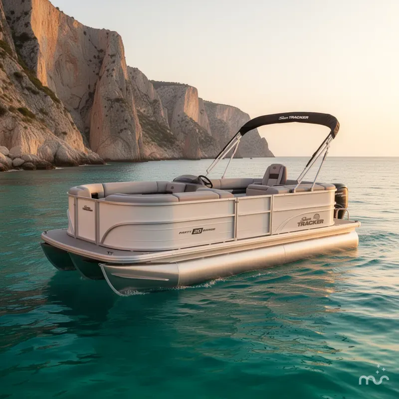 The Image of Sun Tracker Party Barge 20 DLX 2026 - 0