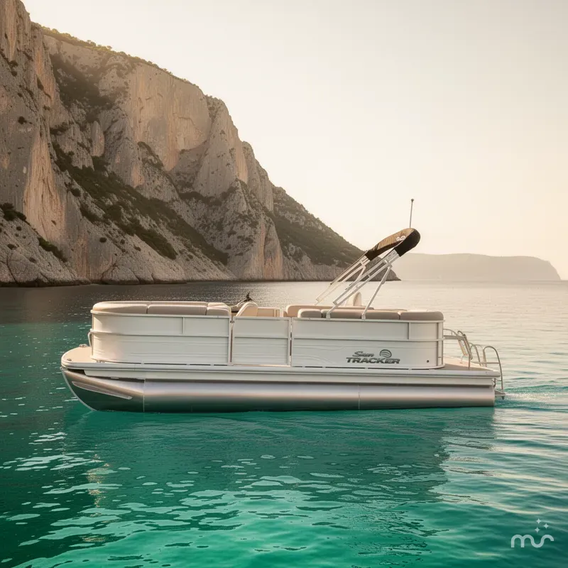Slide: The Image of Sun Tracker Party Barge 20 DLX 2026 - 2