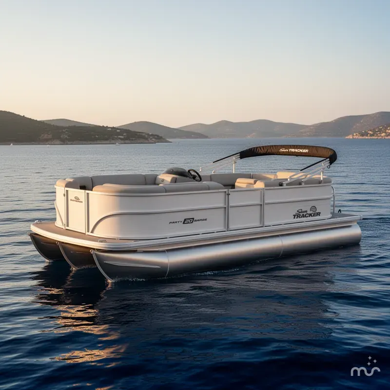 The Image of Sun Tracker Party Barge 20 DLX 2026 - 0