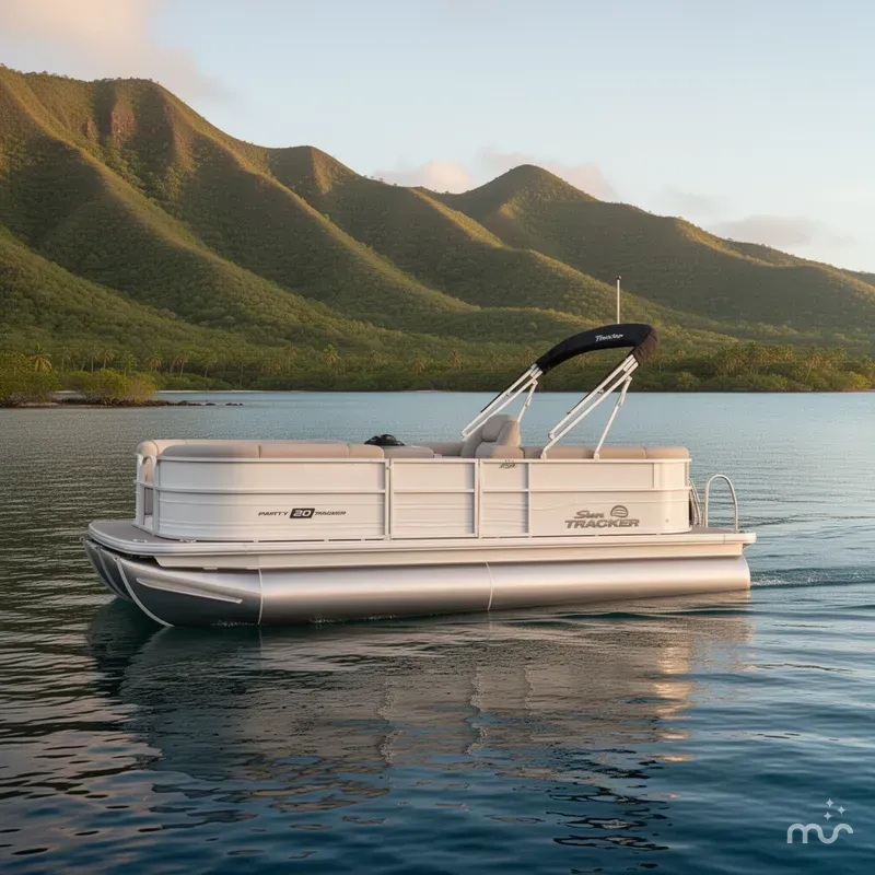 The Image of Sun Tracker Party Barge 20 DLX 2026 - 0