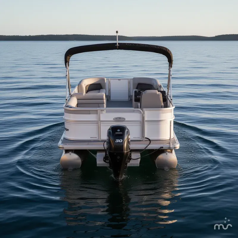 Slide: The Image of Sun Tracker Party Barge 16 DLX 2026 - 3