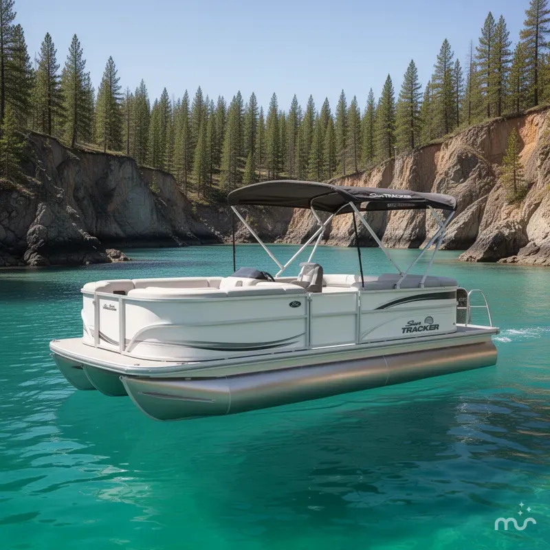 The Image of Sun Tracker Party Barge 20 DLX 2026 - 0