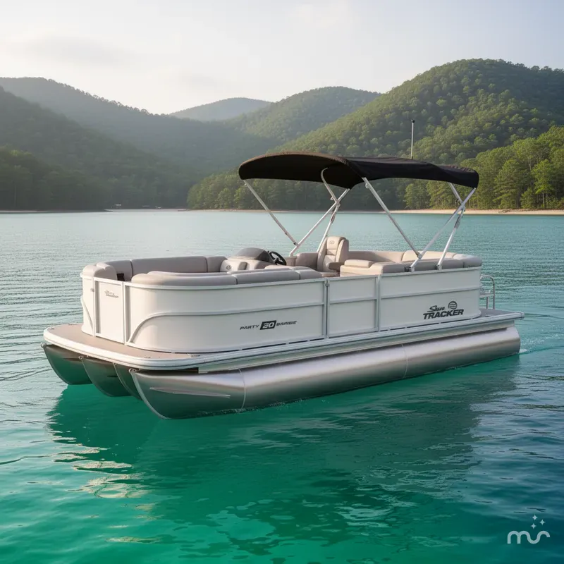 The Image of Sun Tracker Party Barge 20 DLX 2026 - 0